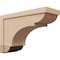 Ekena Millwork 11"W x 33"D x 22"H Classic Bryant Rough Cedar Woodgrain TimberThane Corbel, Primed Tan CORUR11X33X22BRYRCPR - alternate 1